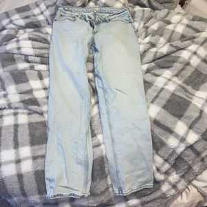Abercrombie and Fitch Curve Love Jeans Mid Rise